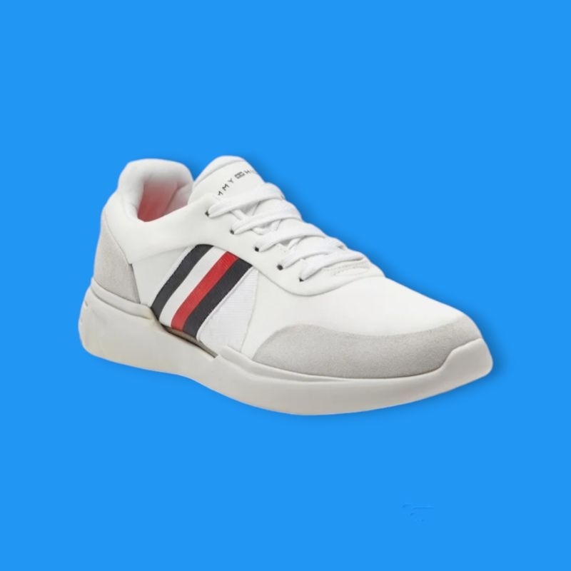 Sneakers Tommy Hilfiger Striped Logo 100% Original | Sepatu Tommy | Sepatu Tommy Hilfiger | Sneaker 