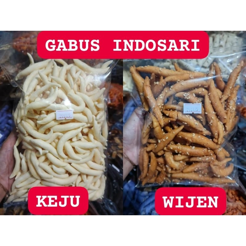 

Gabus Keju Indosari 250gr