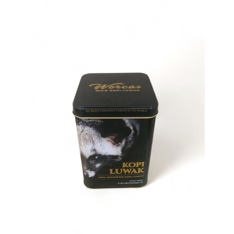 

Kopi Luwak Black 100gr Tin Can
