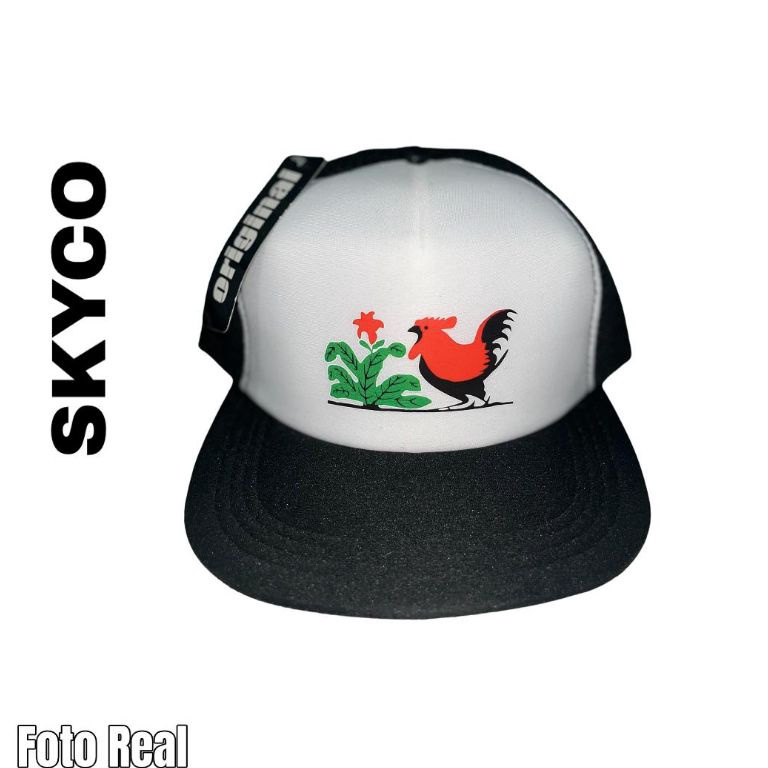 Gratis Ongkir Topi Distro Snapback Jaring Trucker Pria  Baseball topi ayam