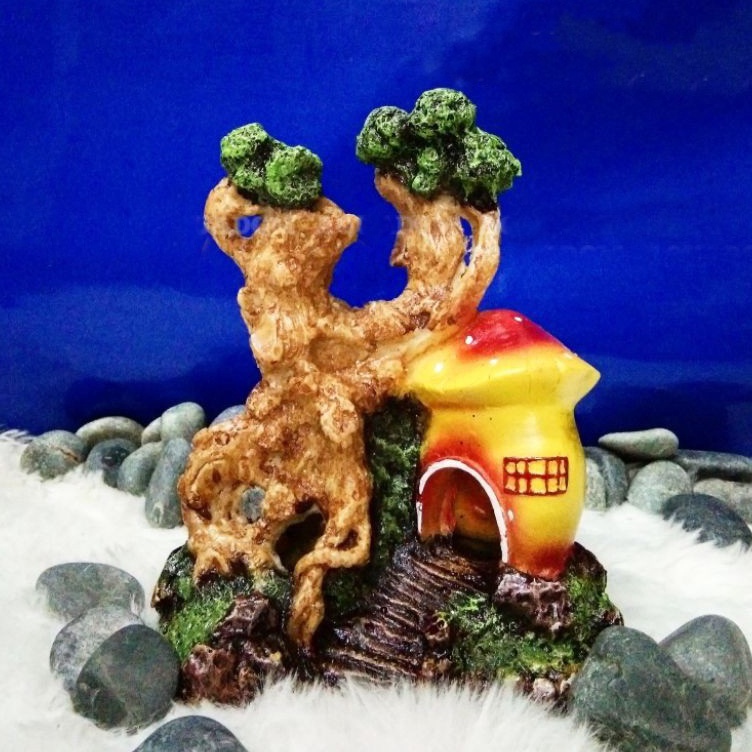 New Promote hiasan aquarium rumah pohon jamur hiasan aquarium jamur pohon pohon jamur aquarium jamur