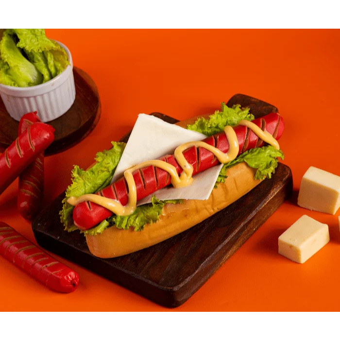 

Aladdin Kebab - Hotdog Double Cheese (Ready to Eat/Matang)