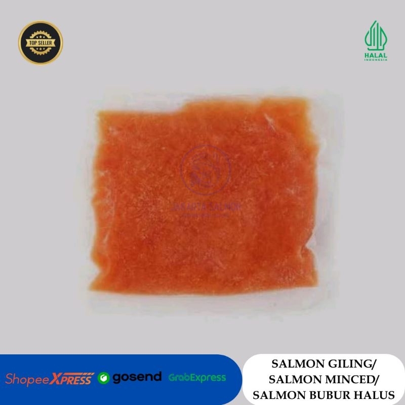 

RB Salmon Scrape/Salmon Kerok/Tanpa Lemak/500 Gr