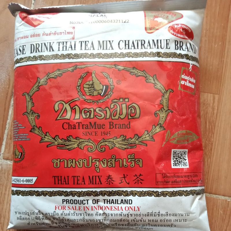 

[ COD ] Bubuk Thai Tea 400gr - Bubuk minuman Thai tea - Thai tea Powder - Teh Tailan Bubuk - Serbuk Teh Merah Bubuk Nyoklat Serbuk Capucino instan Cappucino shaset