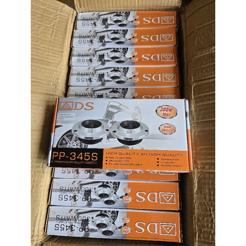 Dome Tweeter Ads PP 345S, Sepasang
