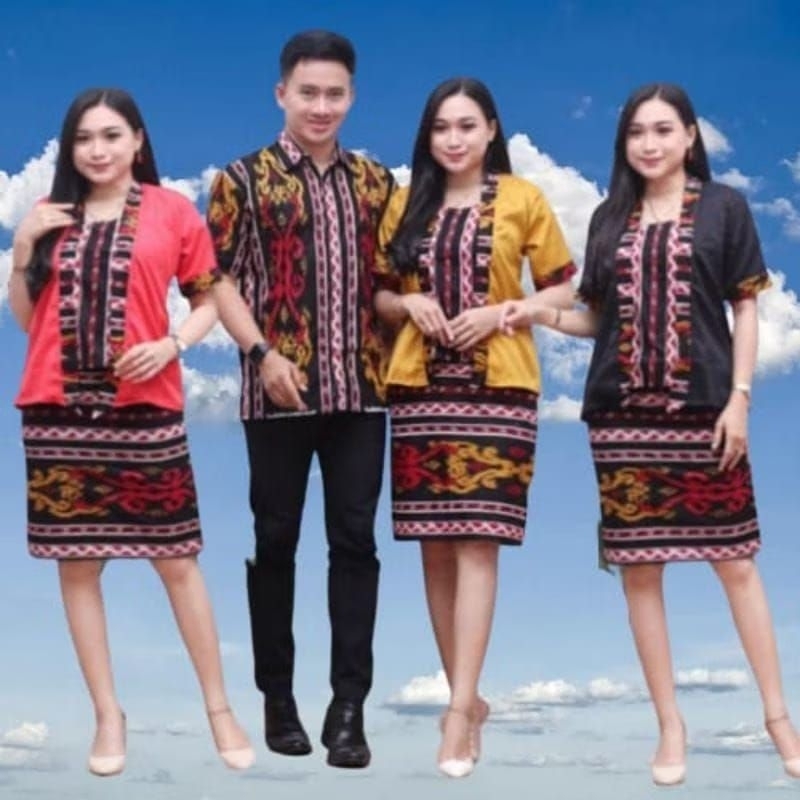 Couple Kutubaru // Rnb Batik Motif Songket Jumbo