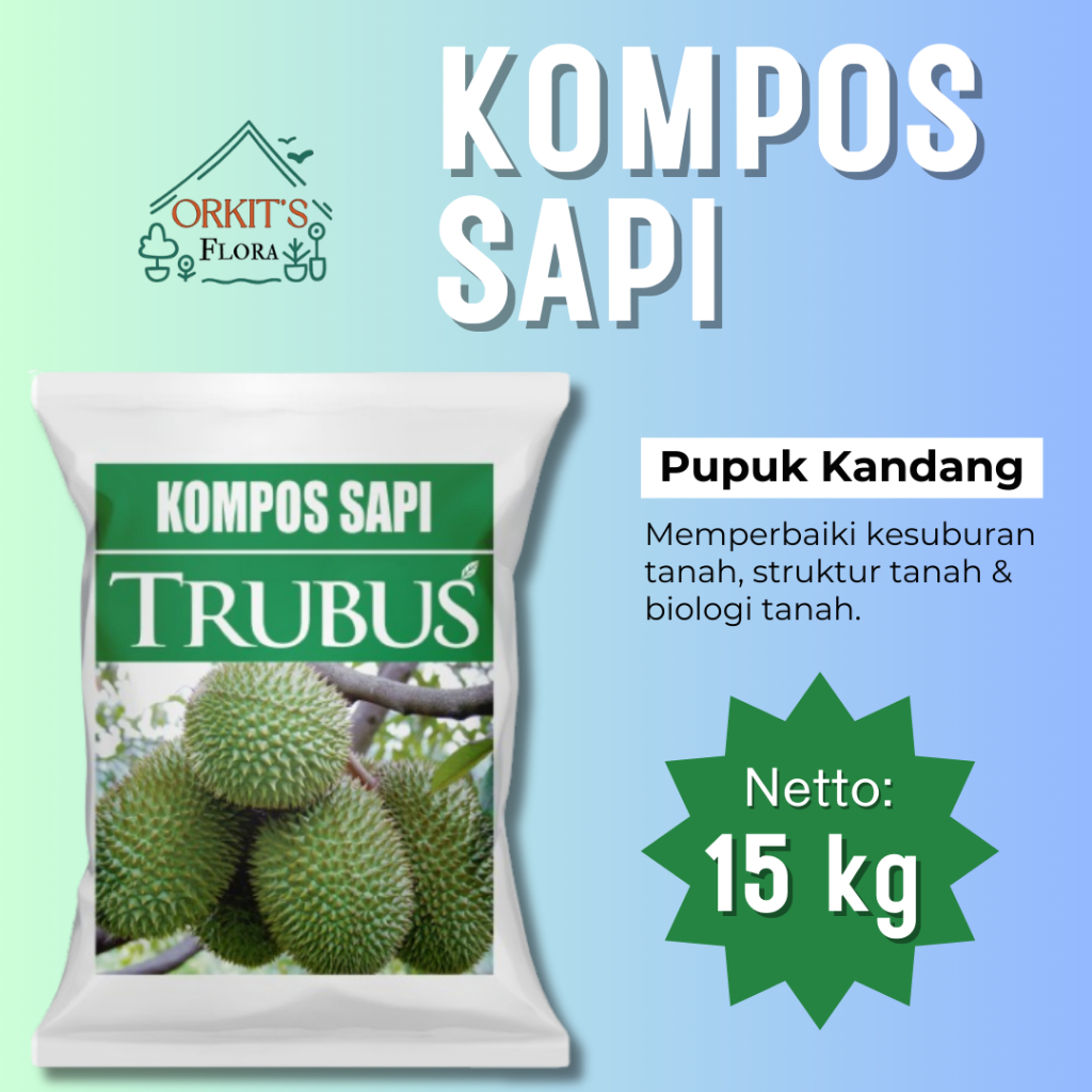 Pupuk Kompos Sapi Trubus