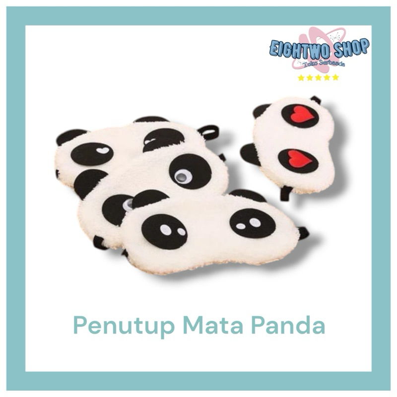 Penutup mata tidur penutup mata panda penutup mata kain