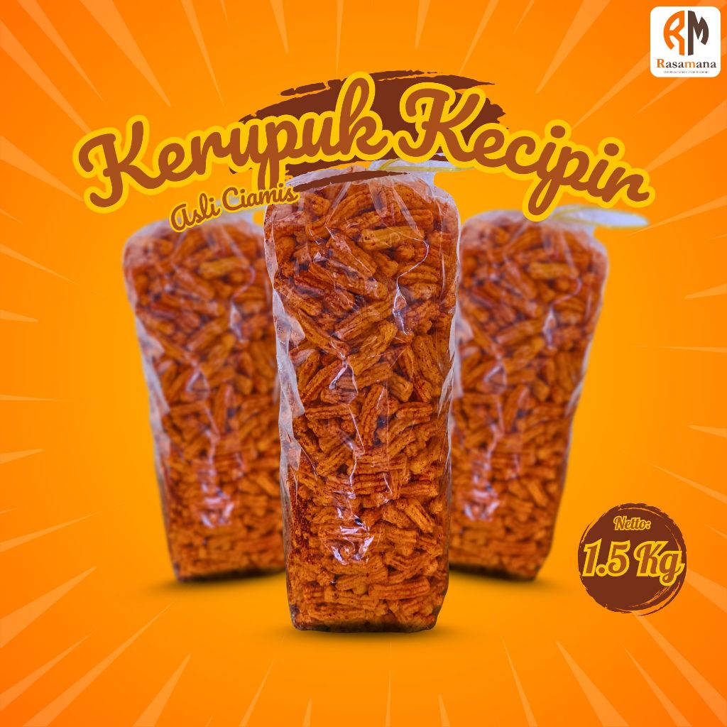 

Kerupuk Stik Kecipir Pedas 1.5kg - Camilan Gurih dan Pedas yang Menggugah Selera