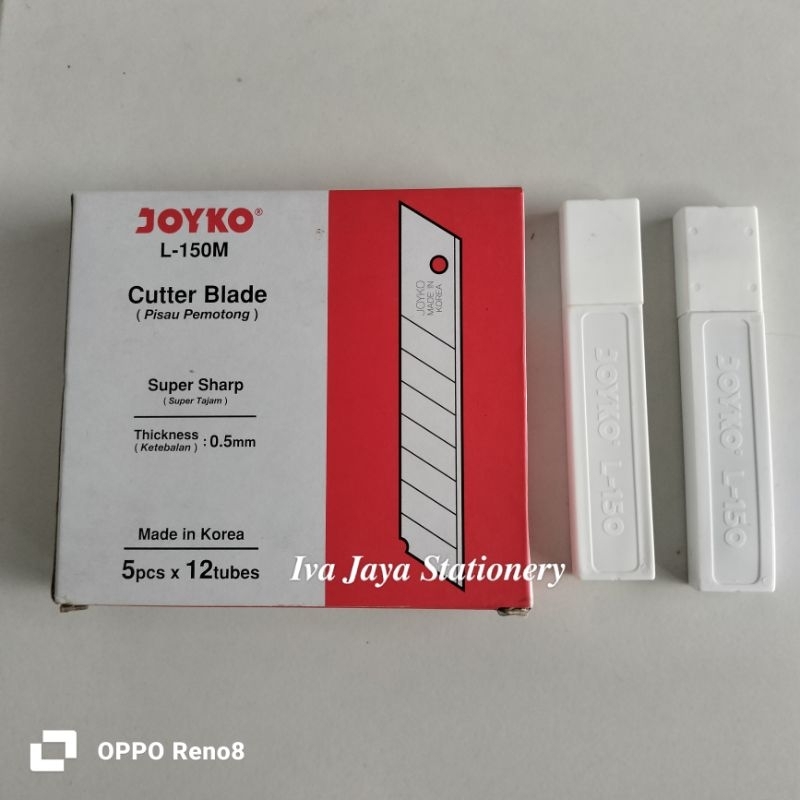 

1 Tube Isi Cutter Besar L150 Katter ( Isi 5 pisau )
