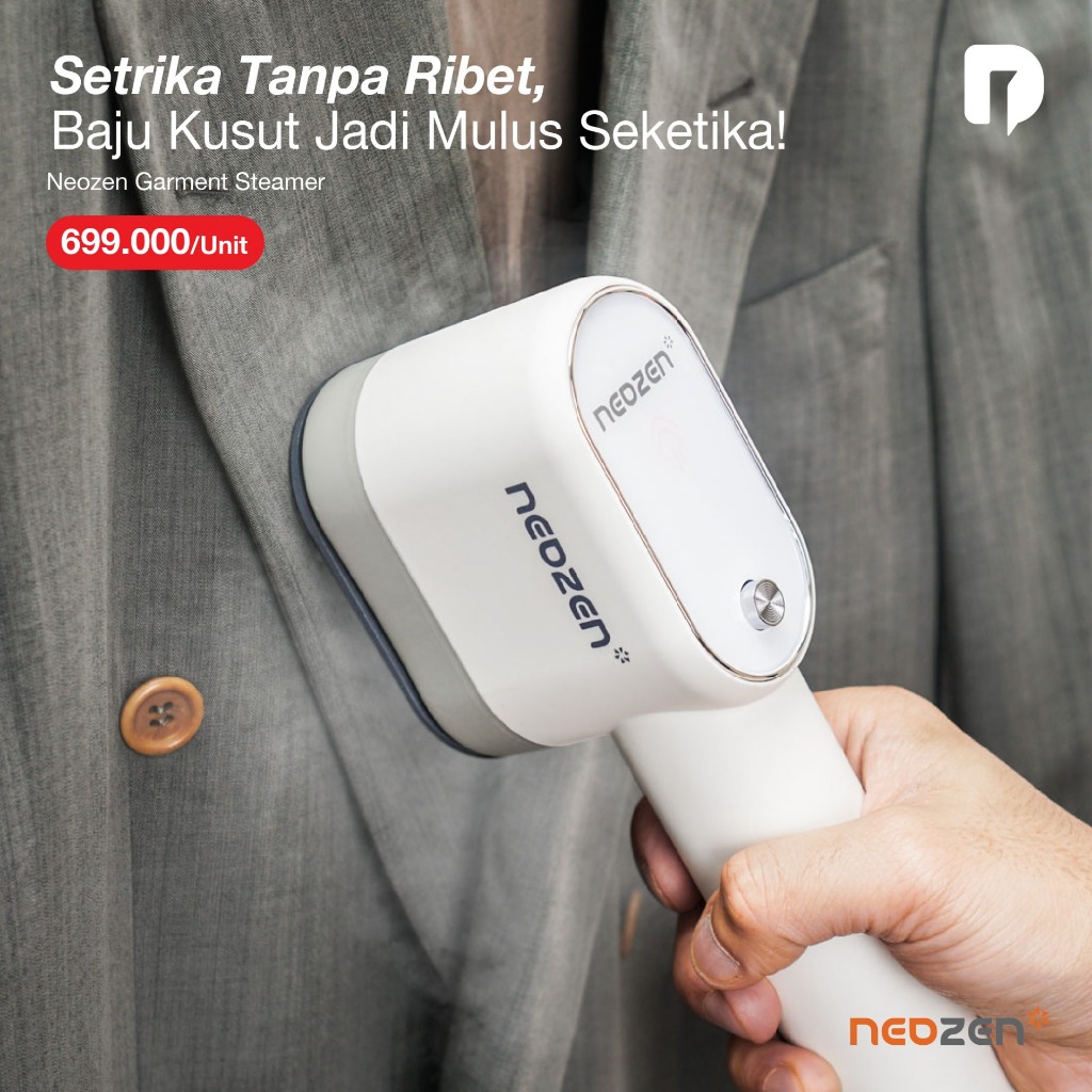 Setrika Uap Portable Neozen Garment Steamer