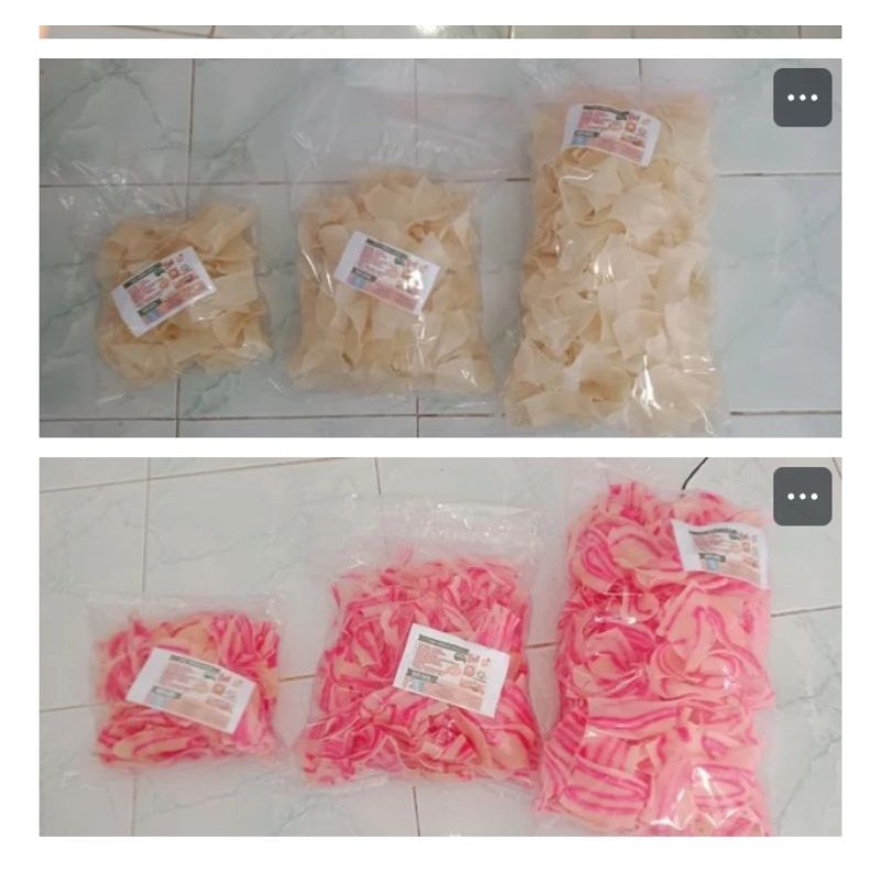 

Kerupuk mentah, kerupuk ketela merah kerupuk ketela putih