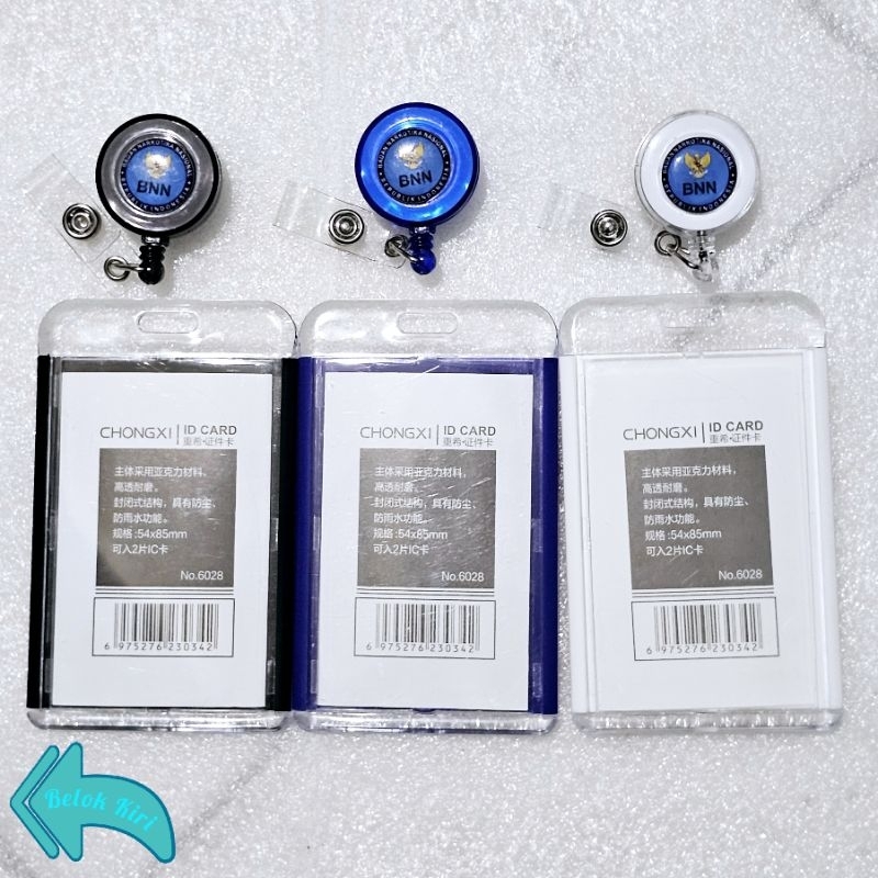 

Tempat Kartu Id Card Akrilik CHQ + Yoyo Logo BNN