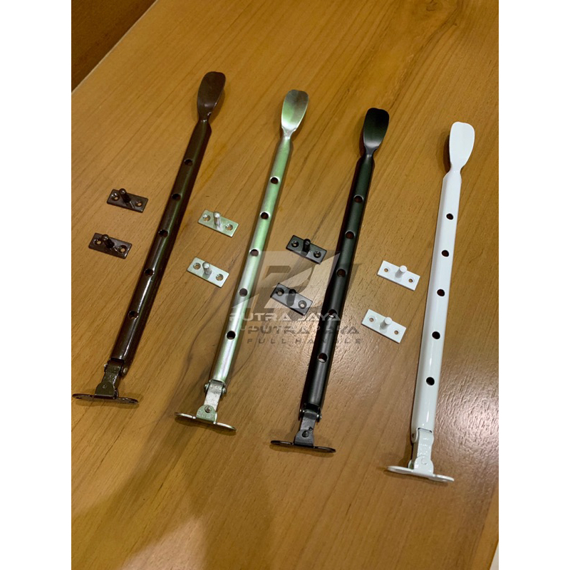 Lamskar Lubang Silver Ramskar Penahan Jendela / Hak Angin Sendok 30 cm