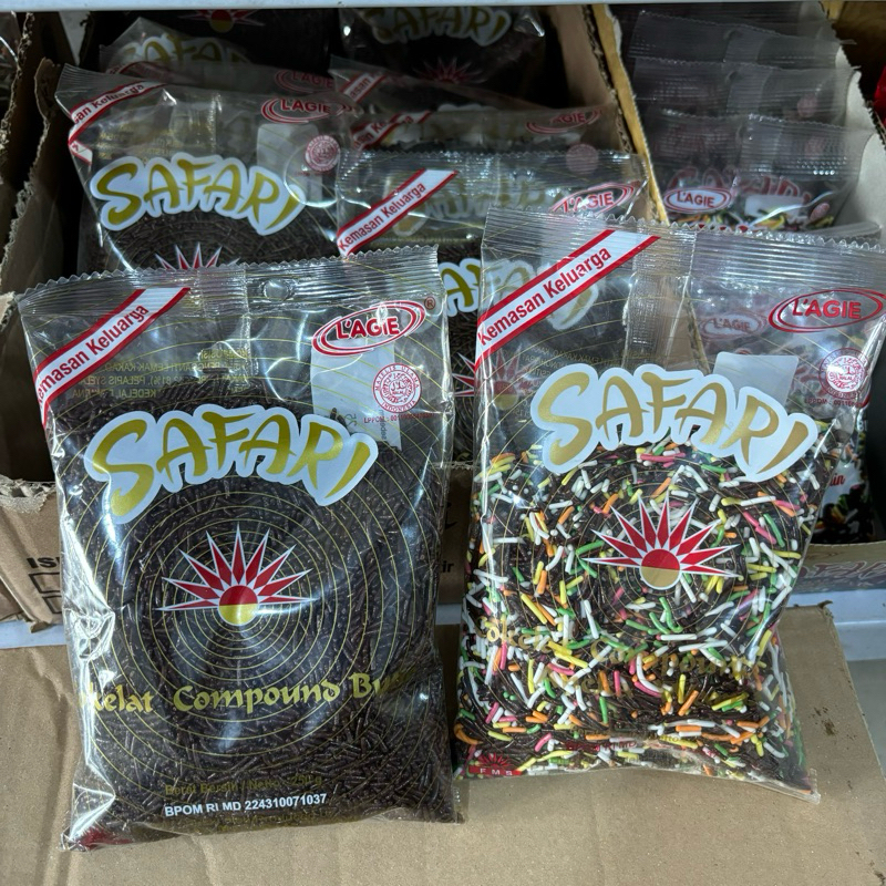 

Safari meises 250g 100g || Taburan Toping Coklat || Meyses Mesis