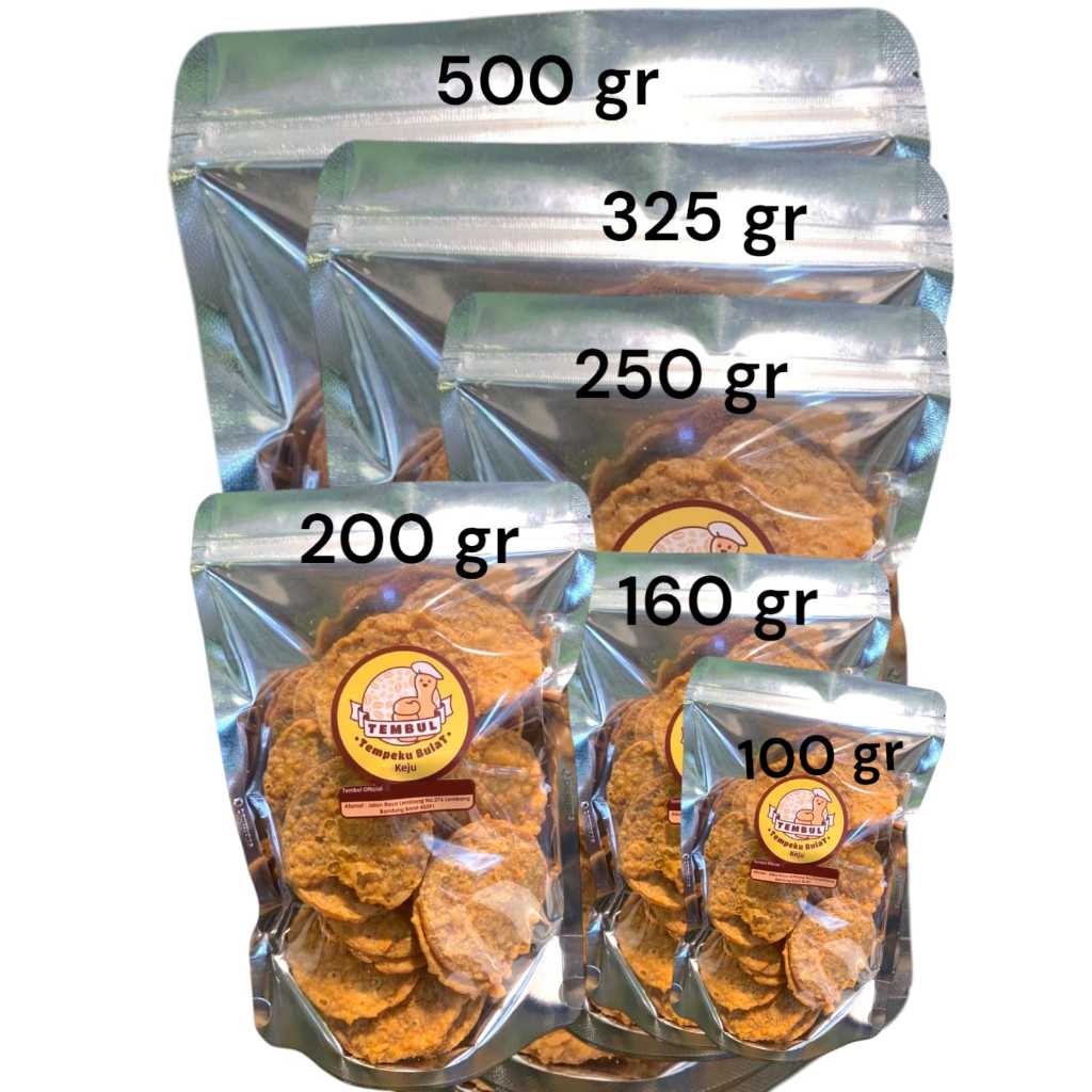 

Keripik Tempe Bulat Oleh-oleh Bandung 100 Gram