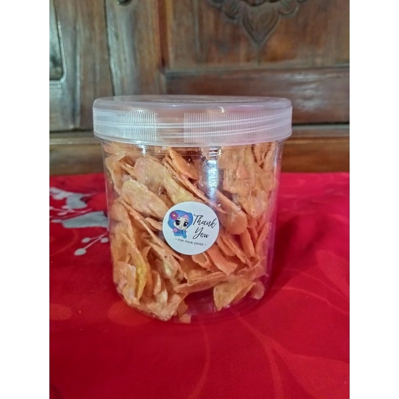 

keripik pisang lumer lumer di mulut dan renyah