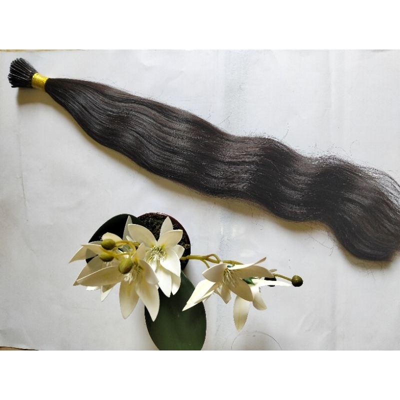 rambut sambung rambut asli premium 70cm
