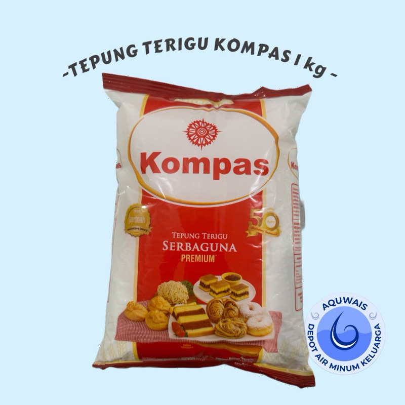 

TEPUNG TERIGU KOMPAS 1 kg MAKASSAR