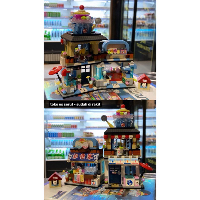 KKV BRICKS LEGO MAINAN BALOK TOKO ES SERUT