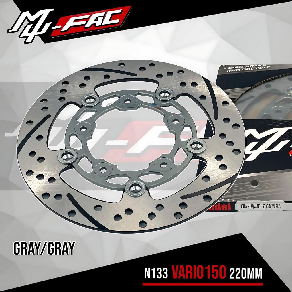 PIRINGAN FLOATING VARIO 150 NEW 220 mm 220mm  LUBANG BAUT 5 DISC CAKRAM VARIO 125 NEW 150 NEW