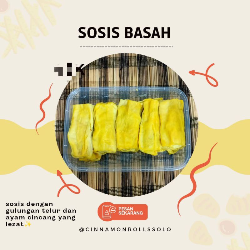 

Frozen Sosis Basah Premium Khas Solo