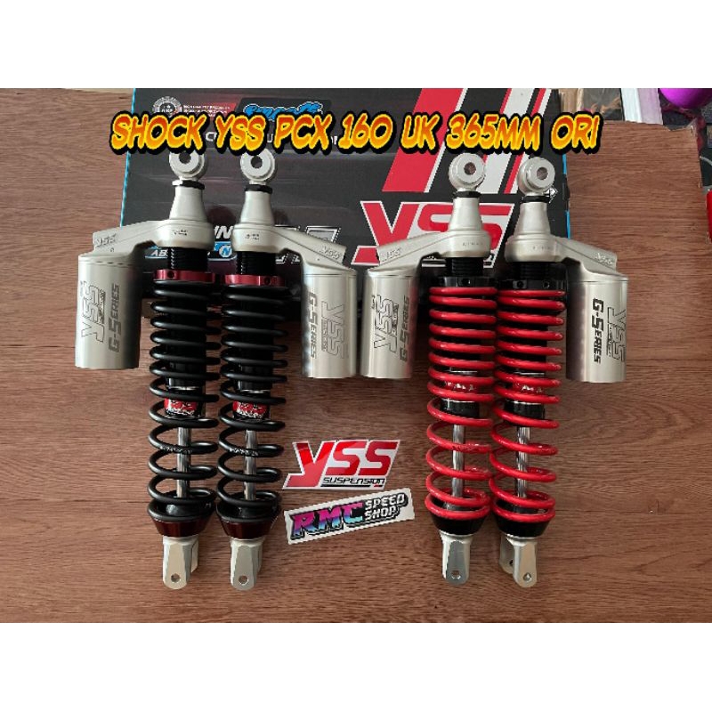 Shock Yss Gseries pcx 160 ukuran 365mm ori thailand / Shock yss G series pcx 160 original thailand