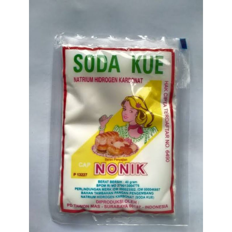 

Soda kue cap nonik 40g