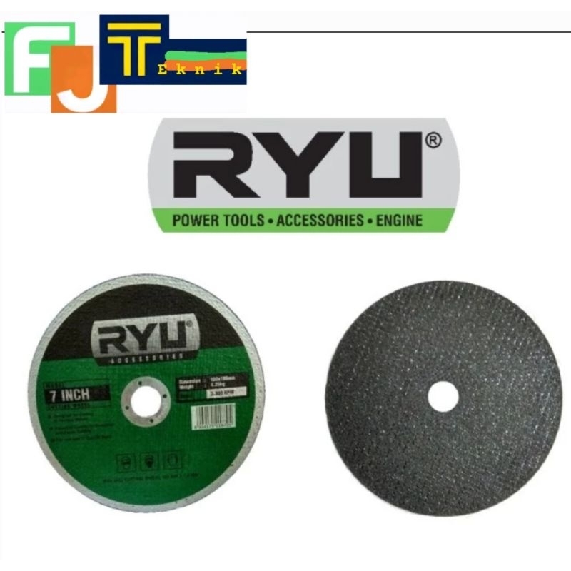 Batu Potong RYU 7inch / Batu Gerinda Potong Murah