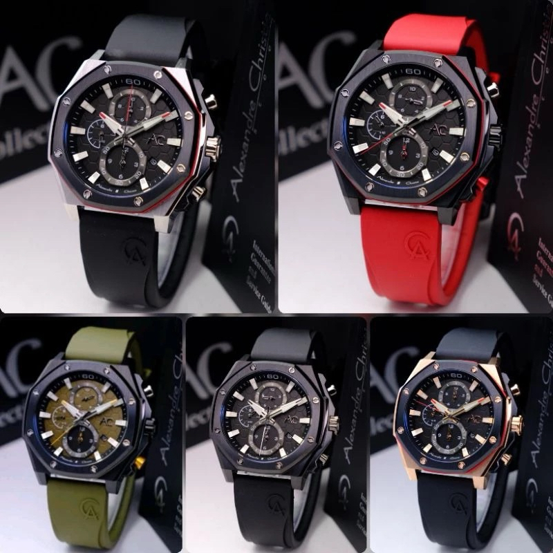 Jam Tangan Pria Alexandre Christie Ac 9601 Ac9601