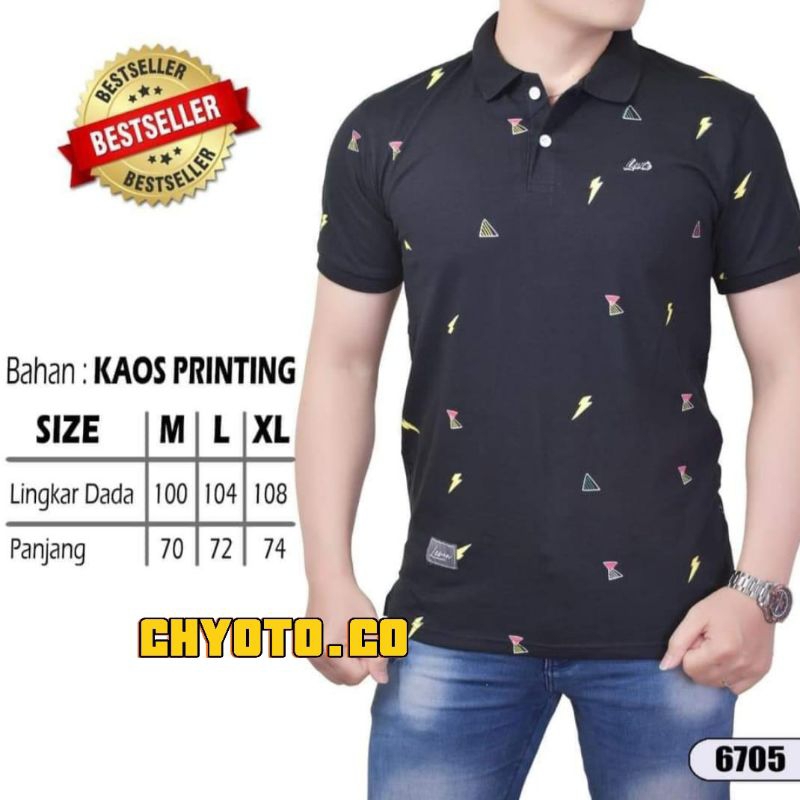 Kaos kerah pria kombinasi/kaos polo shirt/kaos kerah pria bermotif/kaos kerah pria kombinasi/kaos po