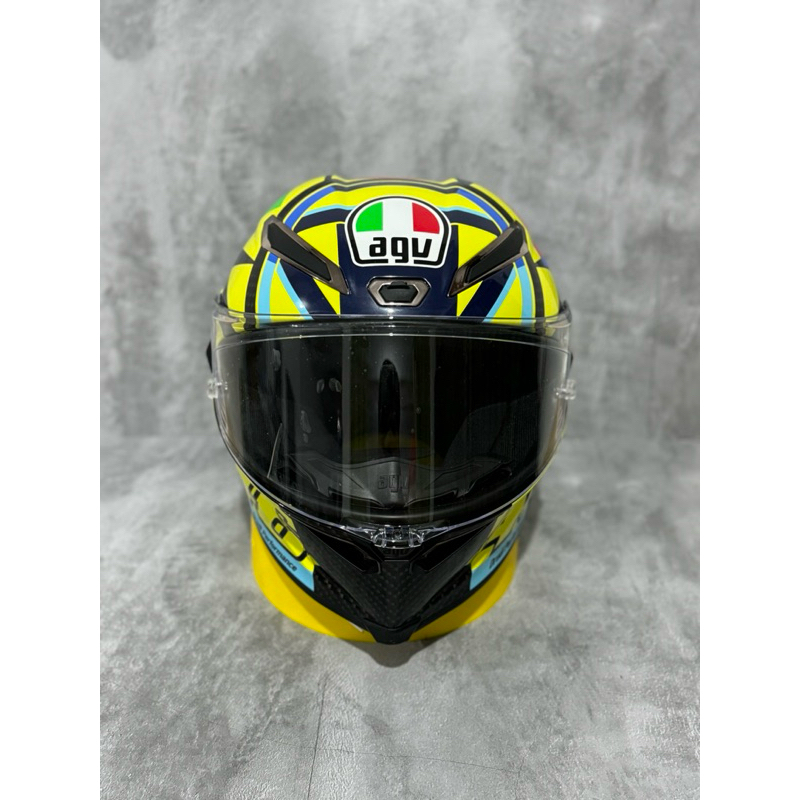 HELM PISTA CLONE 1:1 FULL FACE AGV PISTA SOLELUNA JOYSTICK 2016 PREMIUM