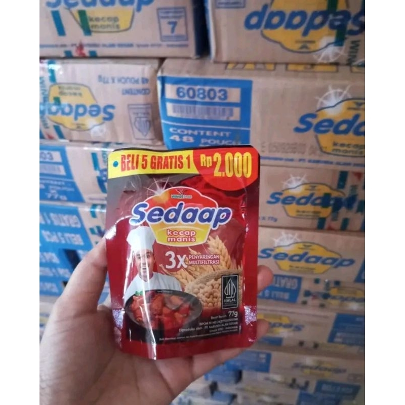 

Kecap Sedaap Refill/ kemasan 2.000