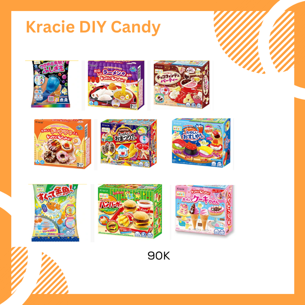 

Kracie DIY Candy Permen Jastip Hongkong HK China Twentyonestore