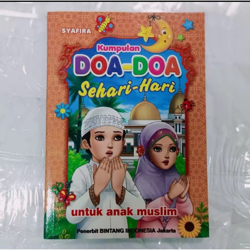 BUKU KUMPULAN DOA - DOA SEHARI HARI UNTUK ANAK MUSLIM BI BERGAMBAR FULL COLOUR
