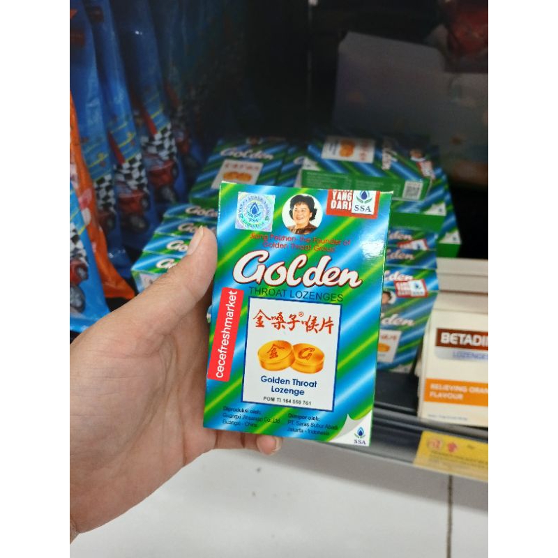 

Jual permen golden throat lozenges pack