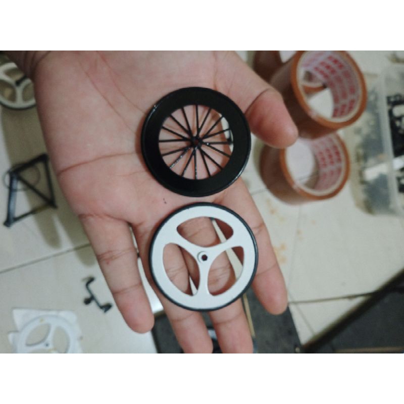 miniatur ban fixie konsep  ( JAY JO )