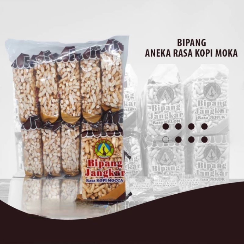 

[TERMURAH] Bipang jangkar rice puff aneka rasa buah kopi moka isi 10/ oleh oleh khas Pasuruan/ jajanan legend