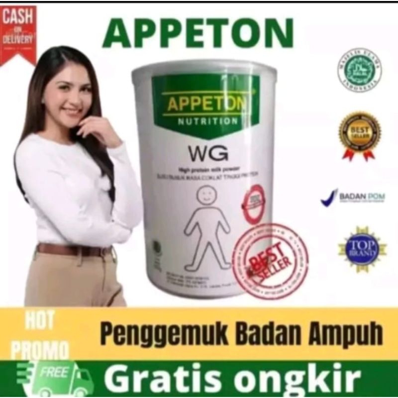 

Apetton Weight Gain Susu Penggemuk Badan Anak Dewasa BPOM 200gram