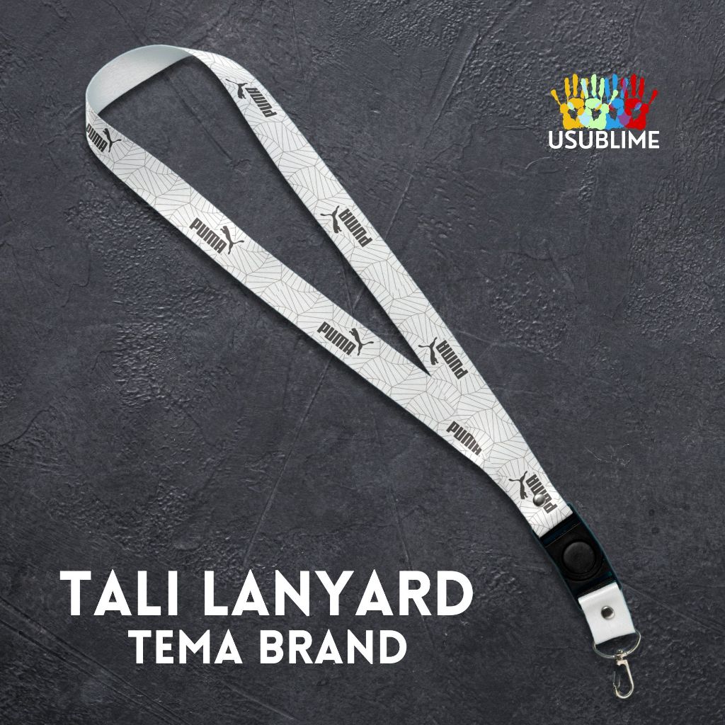 

Lanyard Craft Custom Tema Brand Merk Series Request Satuan Gantungan Card Holder Tali Lanyard 2cm