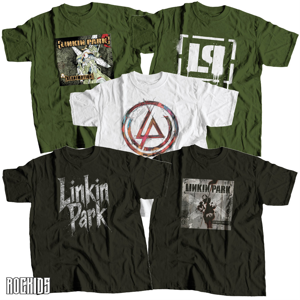 ROCKIDS - LINKIN PARK - TSHIRT - TEES - KIDSWEAR - KAOS BAND - KAOS BAND LINKIN PARK - KAOS LINKIN P