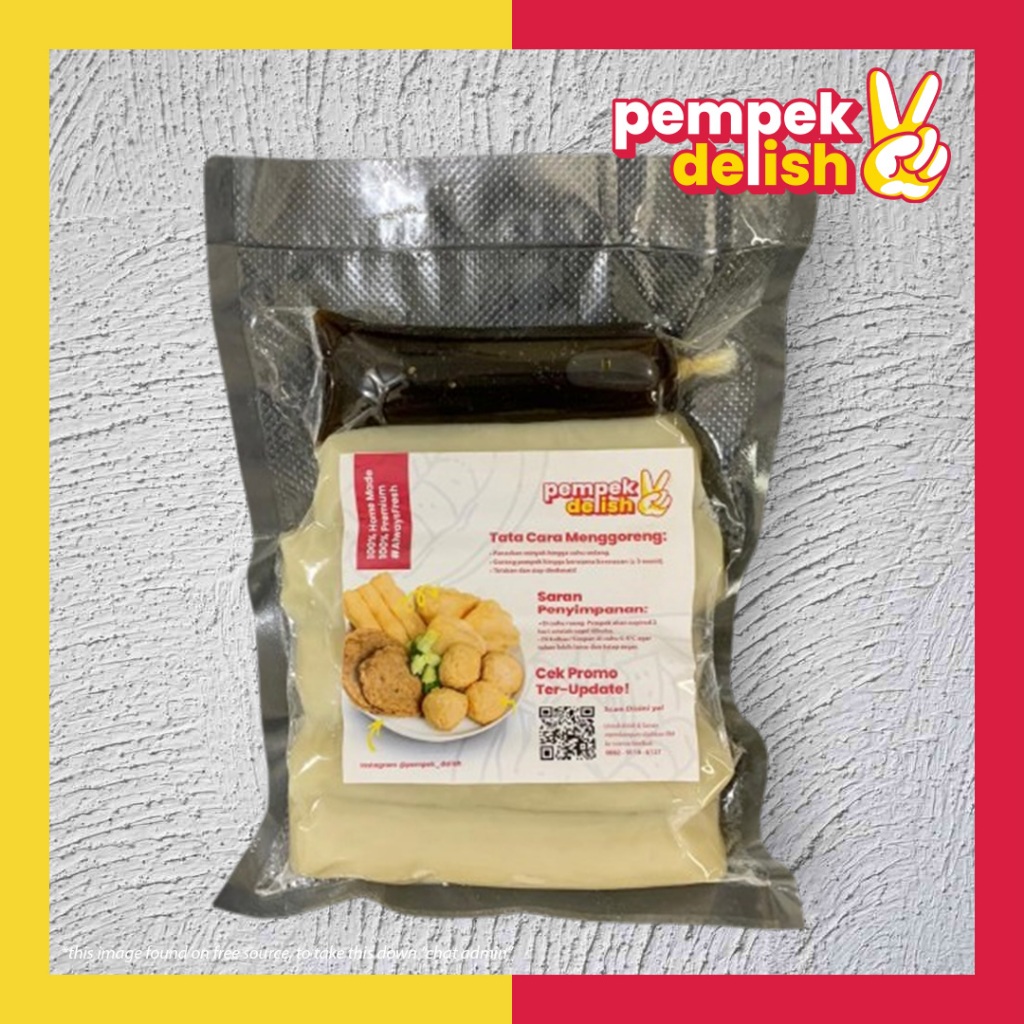 

Pempek Lenjer Premium Medium Frozen (ISI 5)