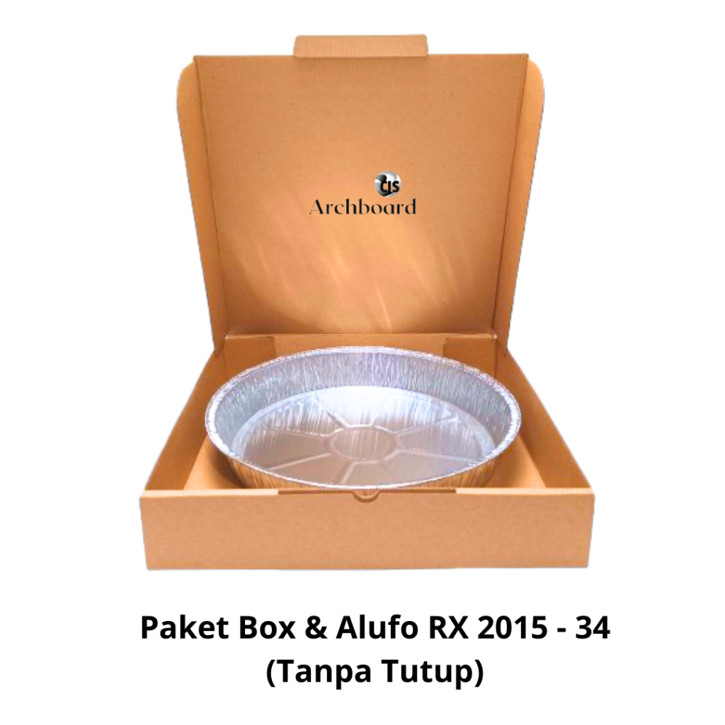 

Box Pizza + Aluminium Foil RX 2015 - 34 (Tanpa Tutup)