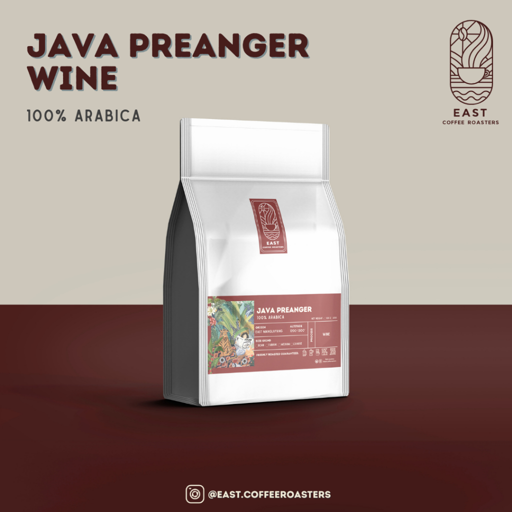 

Kopi Arabica Wine Premium Beans Tubruk Medium Coarse │ East Coffee Roasters