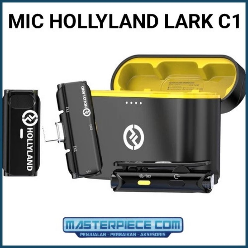 Mic Clip On Wireless Hollyland Lark C1 Bekas Seperti Baru