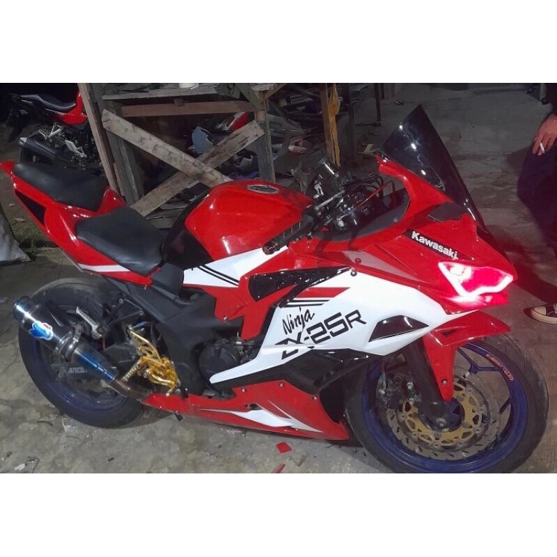 Fullbodi model Ninja zx25r utk Ninja 250 mono Ninja 250 karbu Ninja 250fi old Byson karbu vixion dan