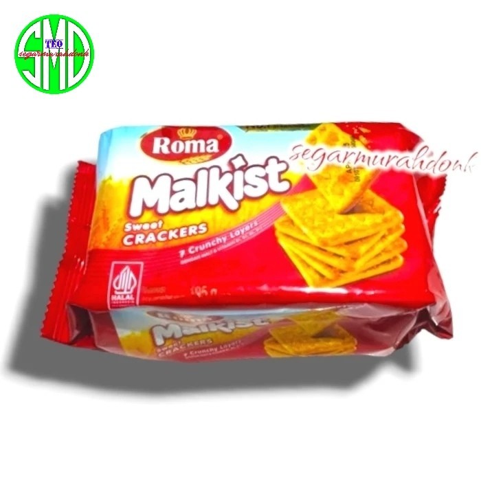 

Roma Malkist Sweet Crackers 105 gram Biskuit