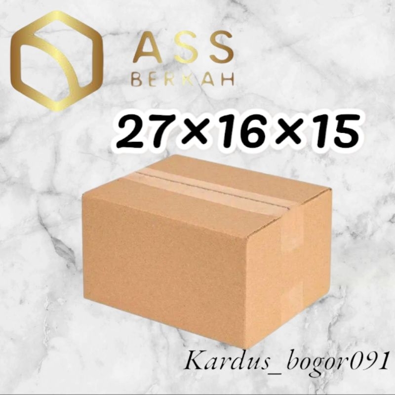 

kardus box packing 27×16×15