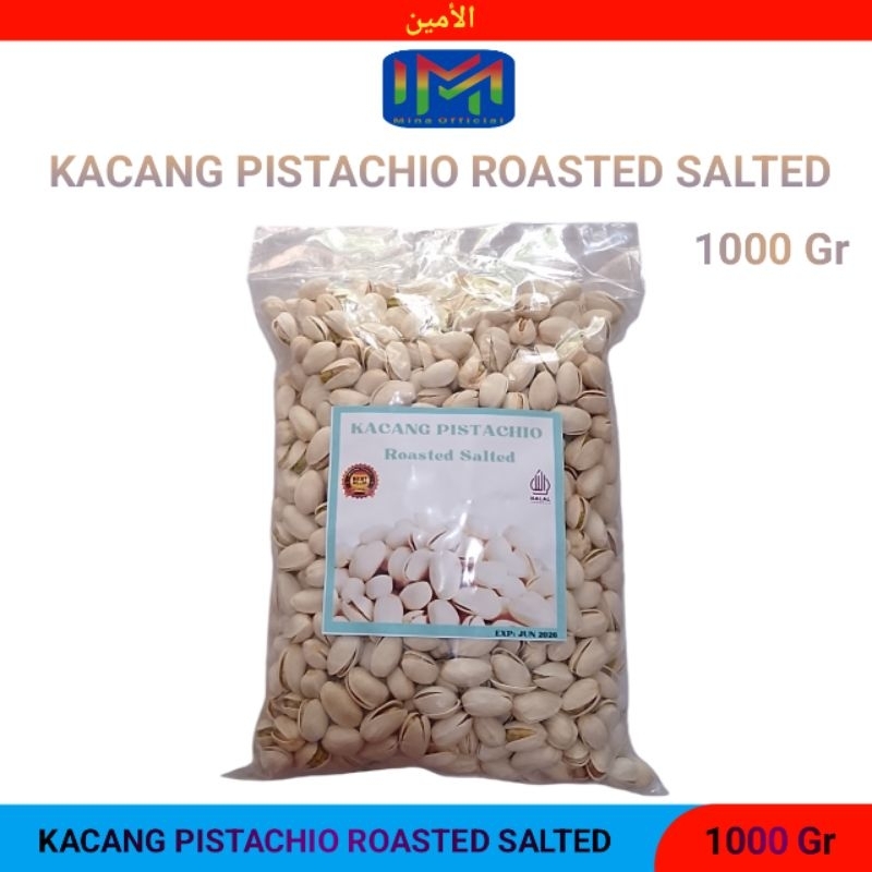 

Kacang Pistachio Panggang Roasted 1 kg - Kacang Fustuc Gurih Renyah