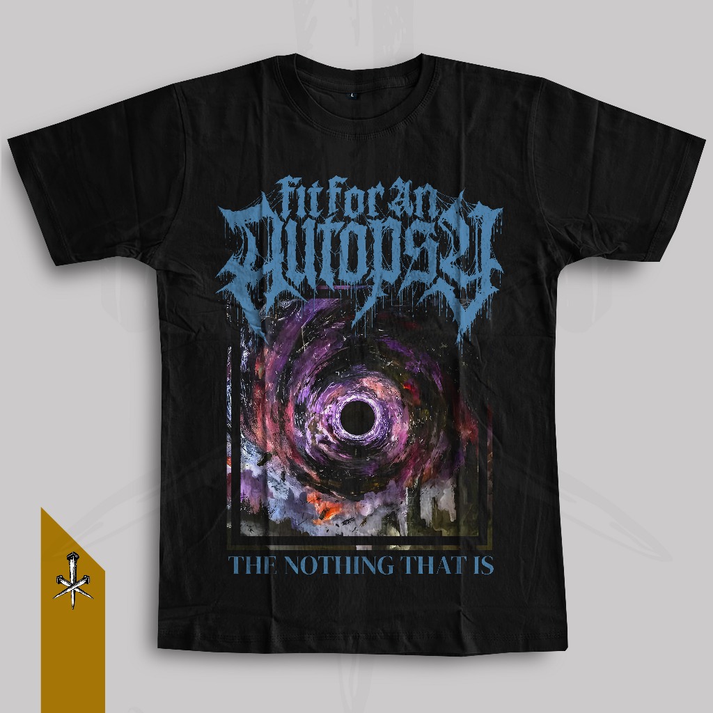 Kaos Metal Band FIT FOR AN AUTOPSY Premium Regular Fit Tshirt 100% Cotton Combed 24s Tebal